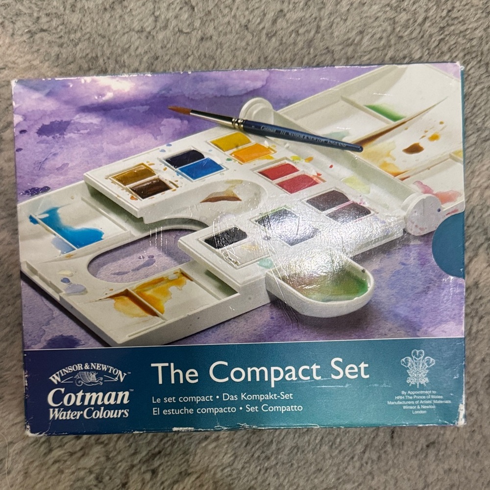 Windsor & Newton Cotman  Water Colours Compact Set - 14 colors